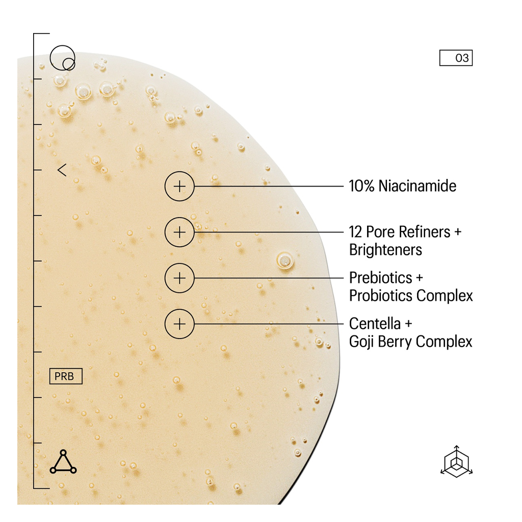 Allies of Skin Prebiotic and Niacinamide Pore Refining Booster-Coming Soon