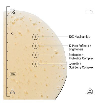 Allies of Skin Prebiotic and Niacinamide Pore Refining Booster-Coming Soon