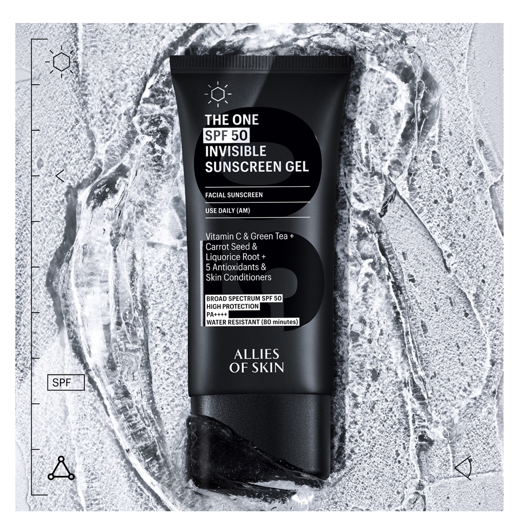 Allies of Skin THE ONE SPF 50 Invisible Sunscreen Gel