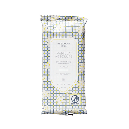 Beekman 1802 Vanilla Absolute Wipes