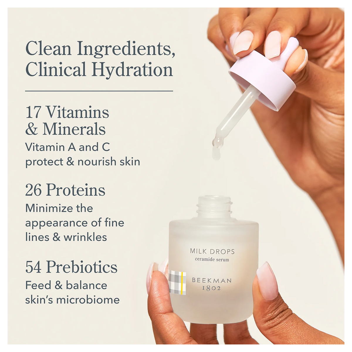 Beekman 1802  Milk Drops Ceramide Serum