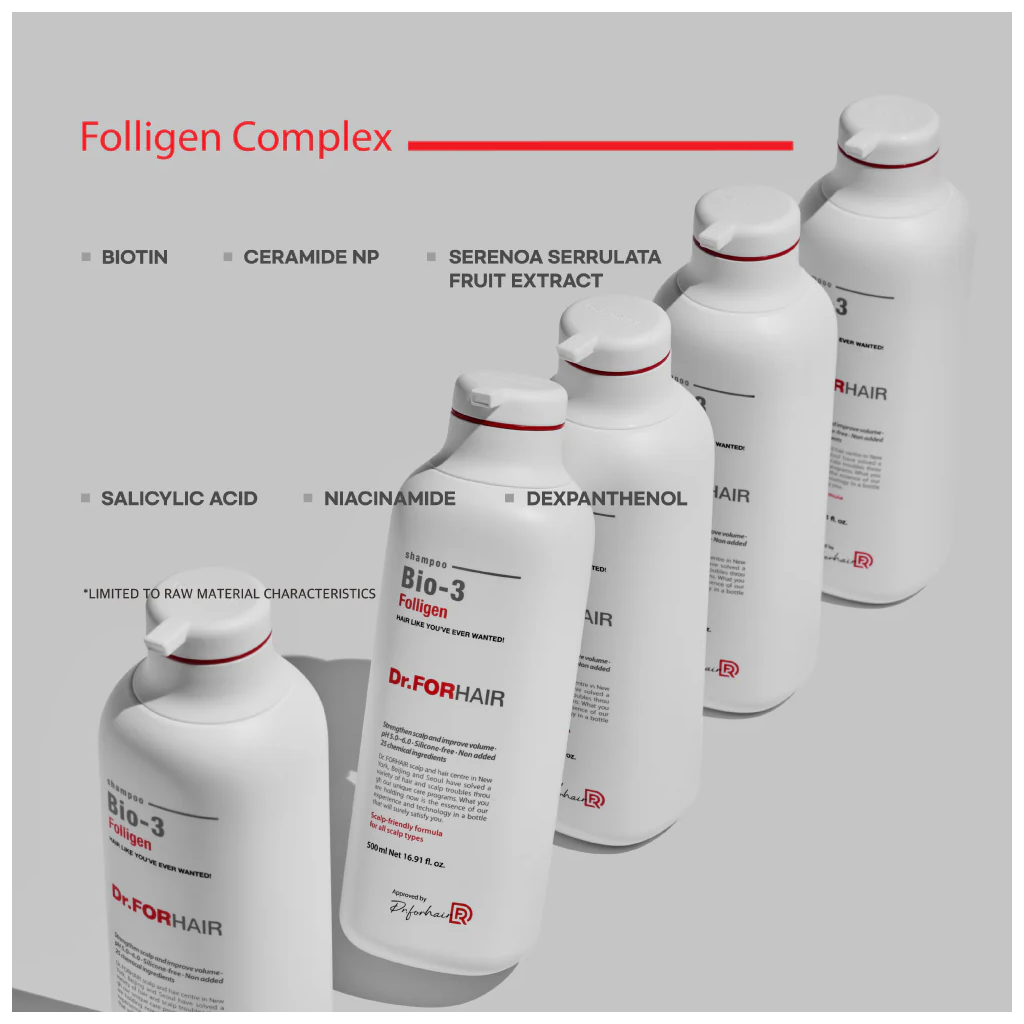 Dr. ForHair Bio-3 Folligen Shampoo