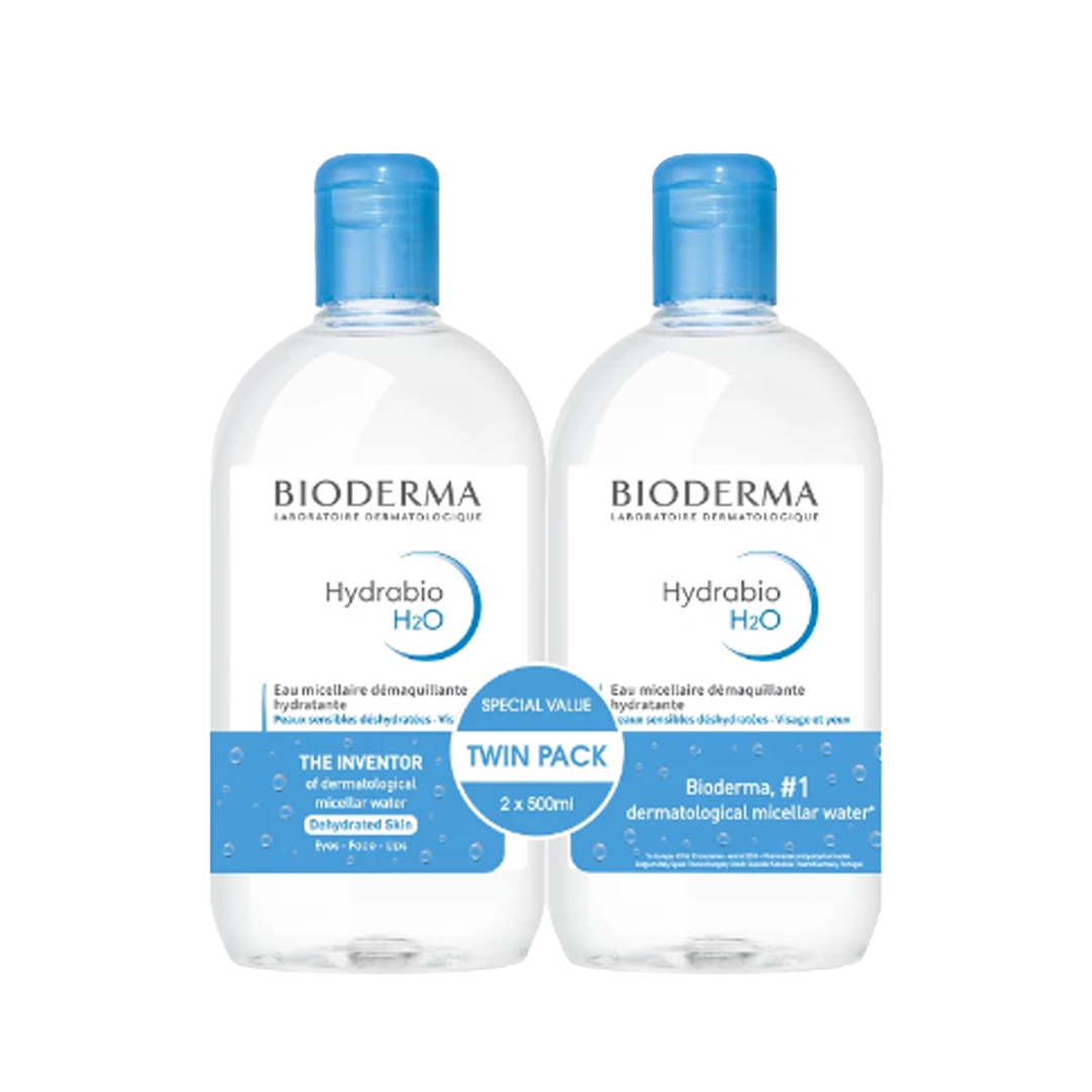 BIODERMA Duo Hydrabio H2O 2 X 16.7 Fl.Oz.