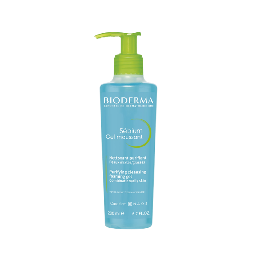 BIODERMA Sebium Foaming Gel Pump 6.7 Fl.Oz.