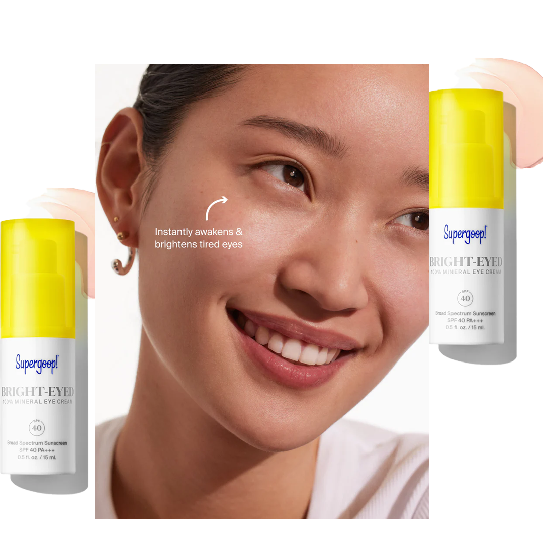 Supergoop! Bright-Eyed 100% Mineral Eye Cream SPF 40 – dermavenue Supergoop! Bright-Eyed 100% Mineral Eye Cream SPF 40 – dermavenue