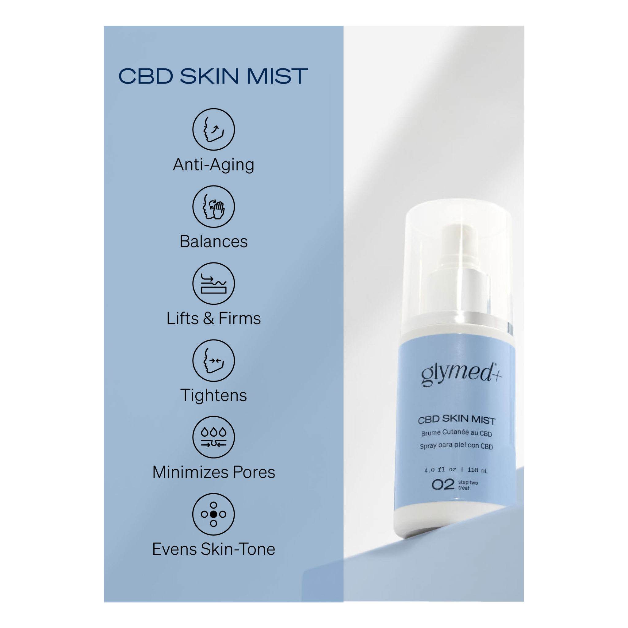 Glymed+ CBD Skin Mist