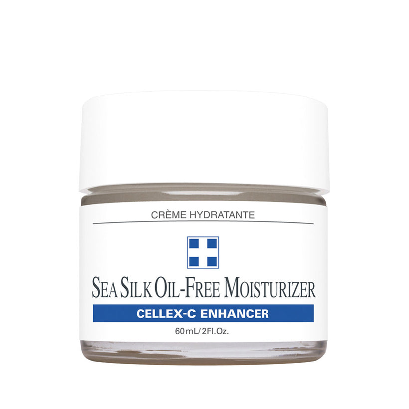 cellex-c sea silk oil free moisturizer product shot.