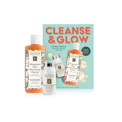 Eminence Organic Cleanse and Glow Gift Set