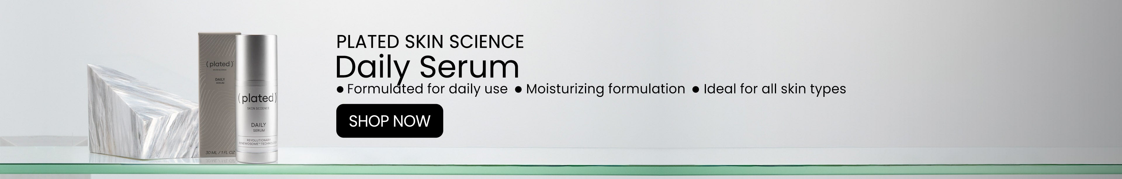 Plated Skin Science Skincare Products