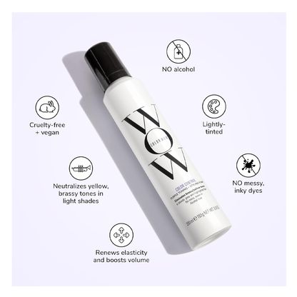 COLOR WOW Color Control Purple Toning + Styling Foam