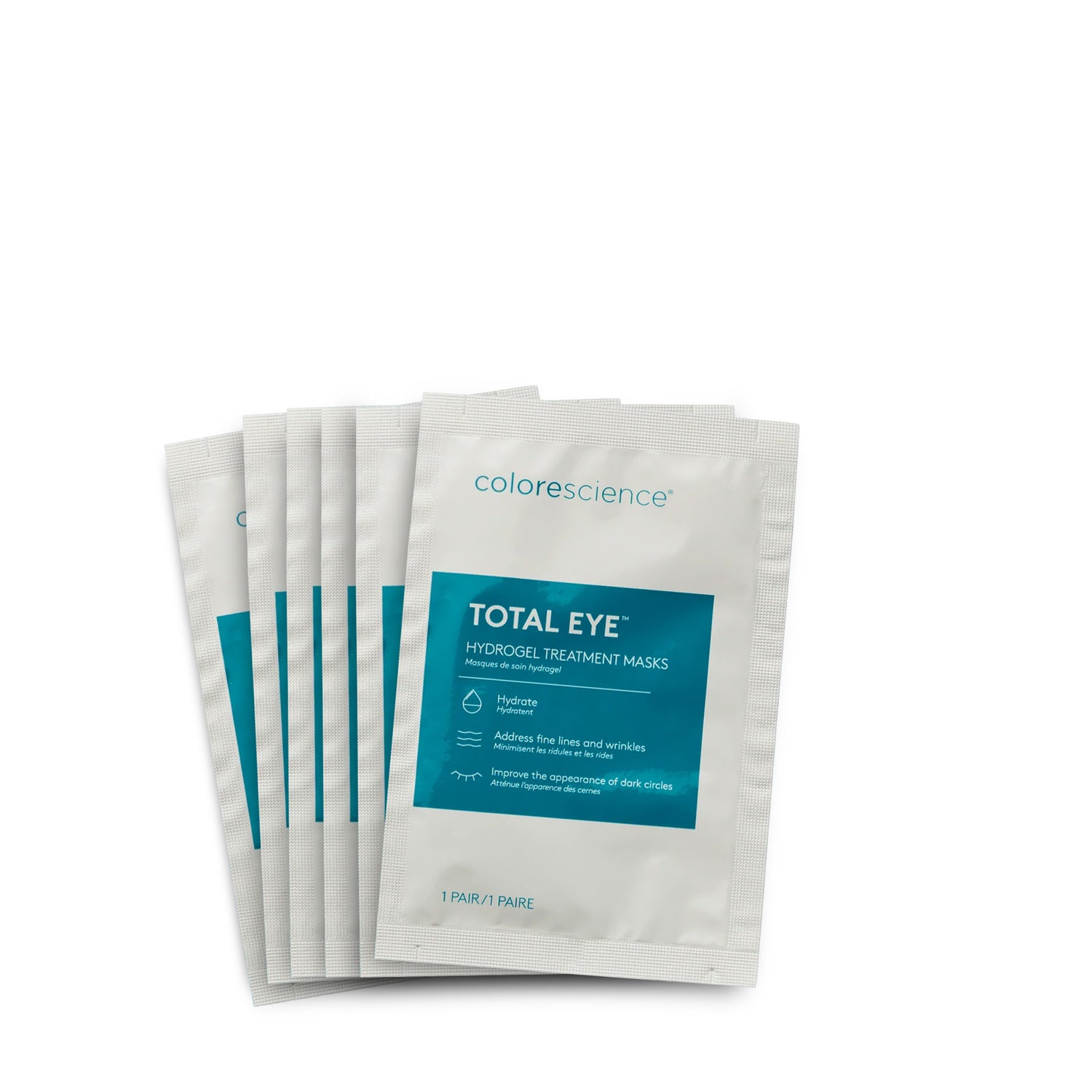 Colorescience Total Eye® Hydrogel Treatment Masks (6 pairs) - Free Gift
