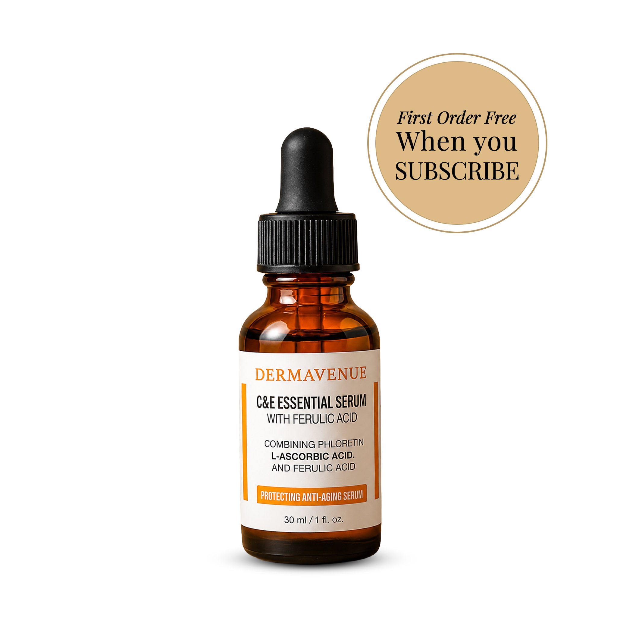 Dermavenue C &amp; E Essential Serum with Ferulic Acid – Free Gift Subscription