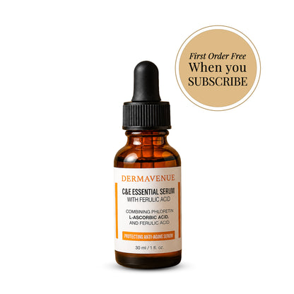 Dermavenue C &amp; E Essential Serum with Ferulic Acid – Free Gift Subscription