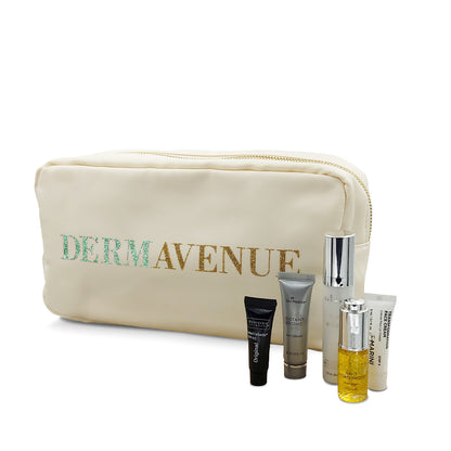 DermAvenue Glam Cosmetic Bag + Samples