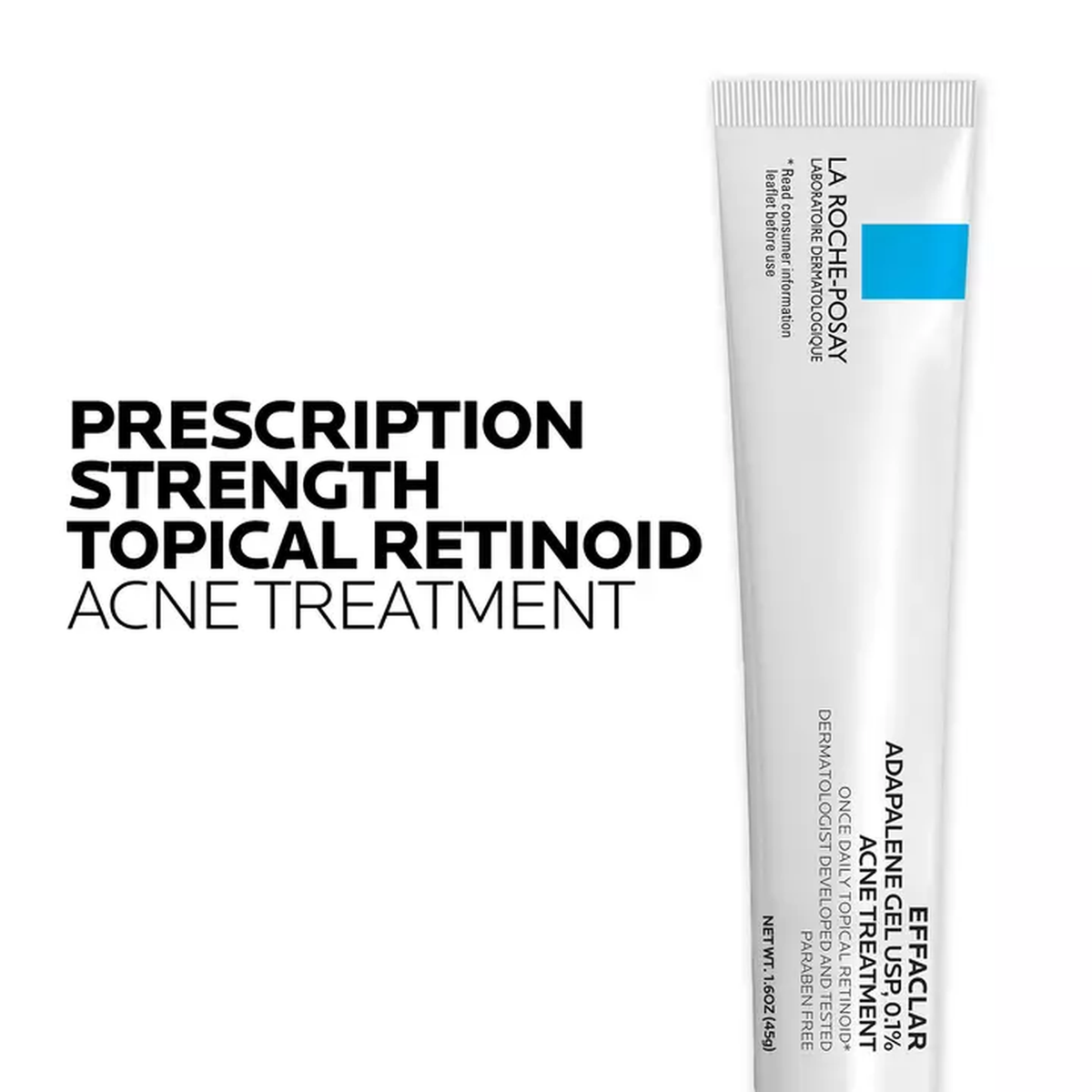 La Roche-Posay Effaclar Adapalene Gel 0.1% Topical Retinoid For Acne