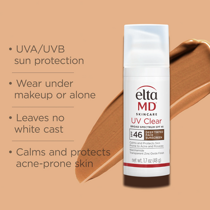 EltaMD UV Clear Deep Tinted Broad-Spectrum SPF 46