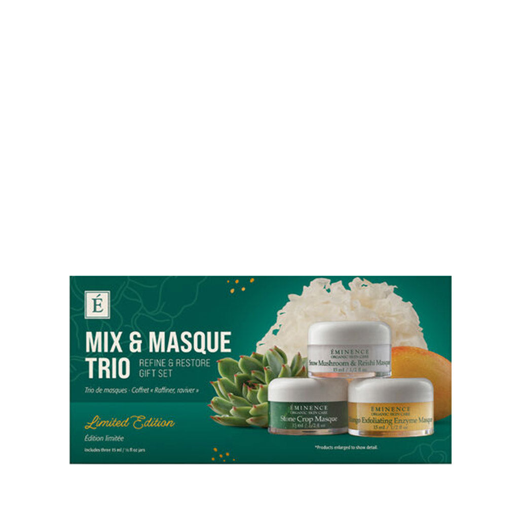 EMINENCE Mix and Masque Trio: Refine &amp; Restore Gift Set