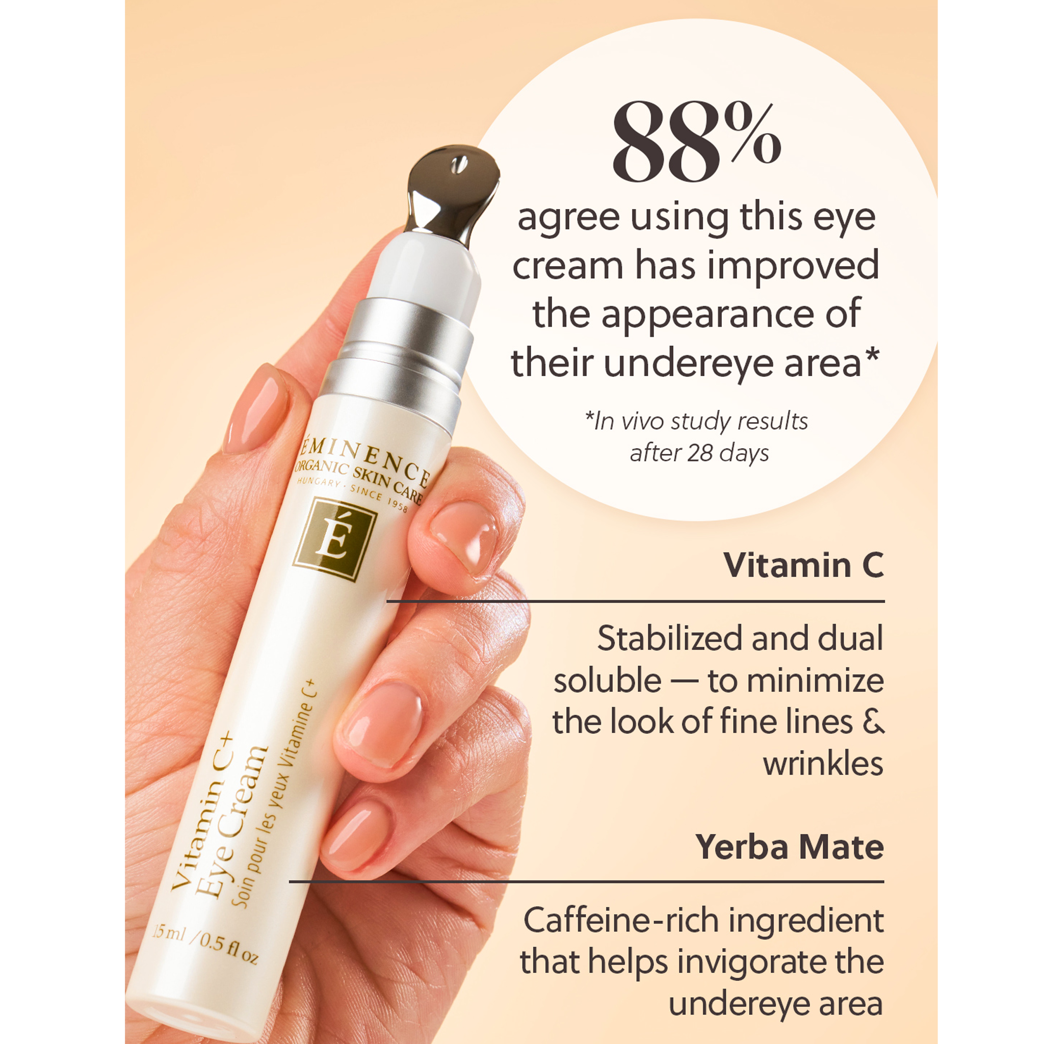 Eminence Organic Vitamin C+ Eye Cream