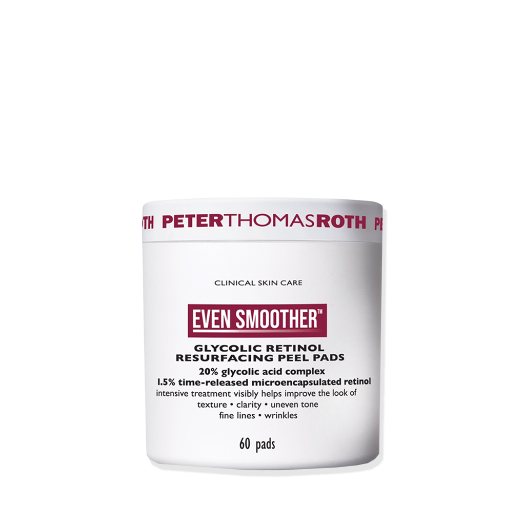 Peter Thomas Roth Even Smoother Glycolic Retinol Resurfacing Peel Pads