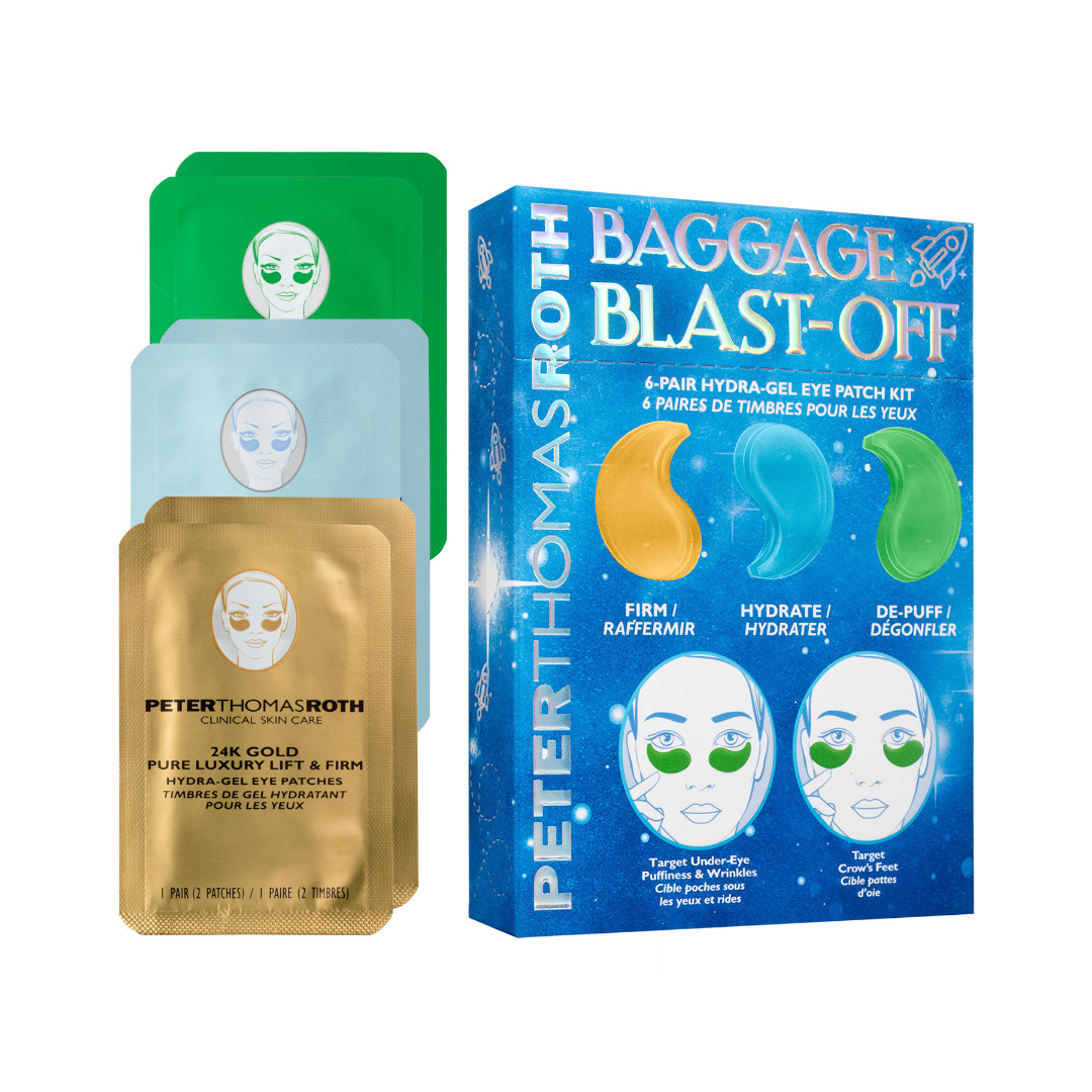 Peter Thomas Roth Baggage Blast-Off 6-Pair Hydra-Gel Eye Patch Kit