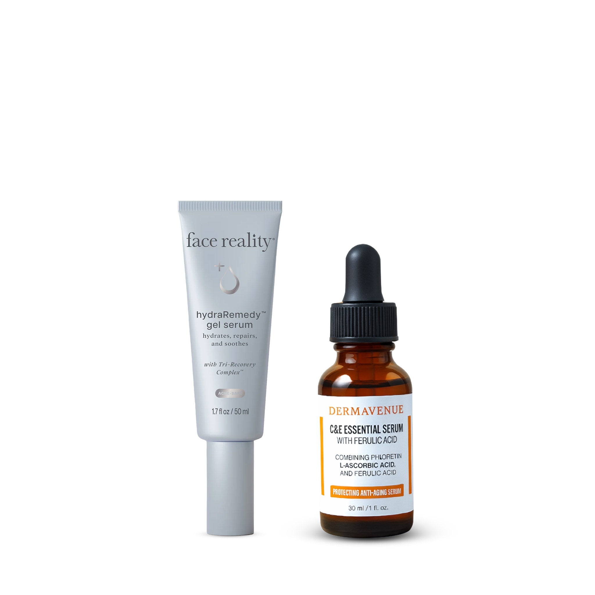 Face Reality Hydraremedy Gel Serum + Dermavenue C &amp; E Essential Serum