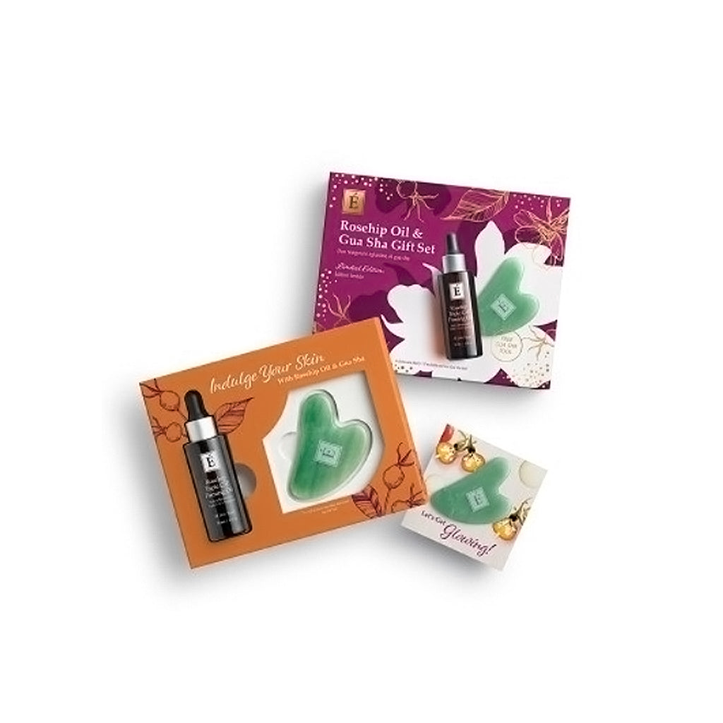 Eminence Organics Rosehip Oil &amp; Gua Sha Gift Set