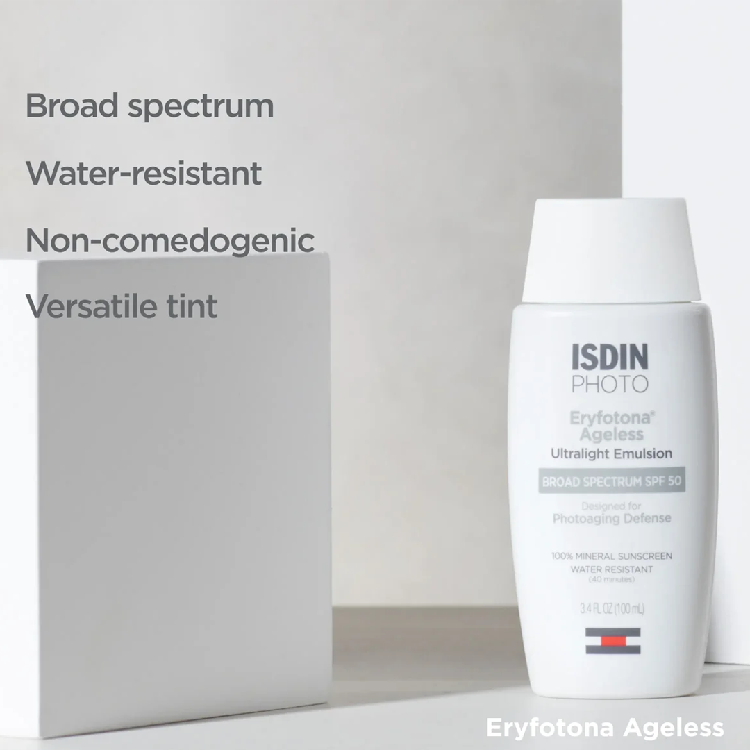 ISDIN Flawless Duo Photoaging Defense Pack with Natural Coverage