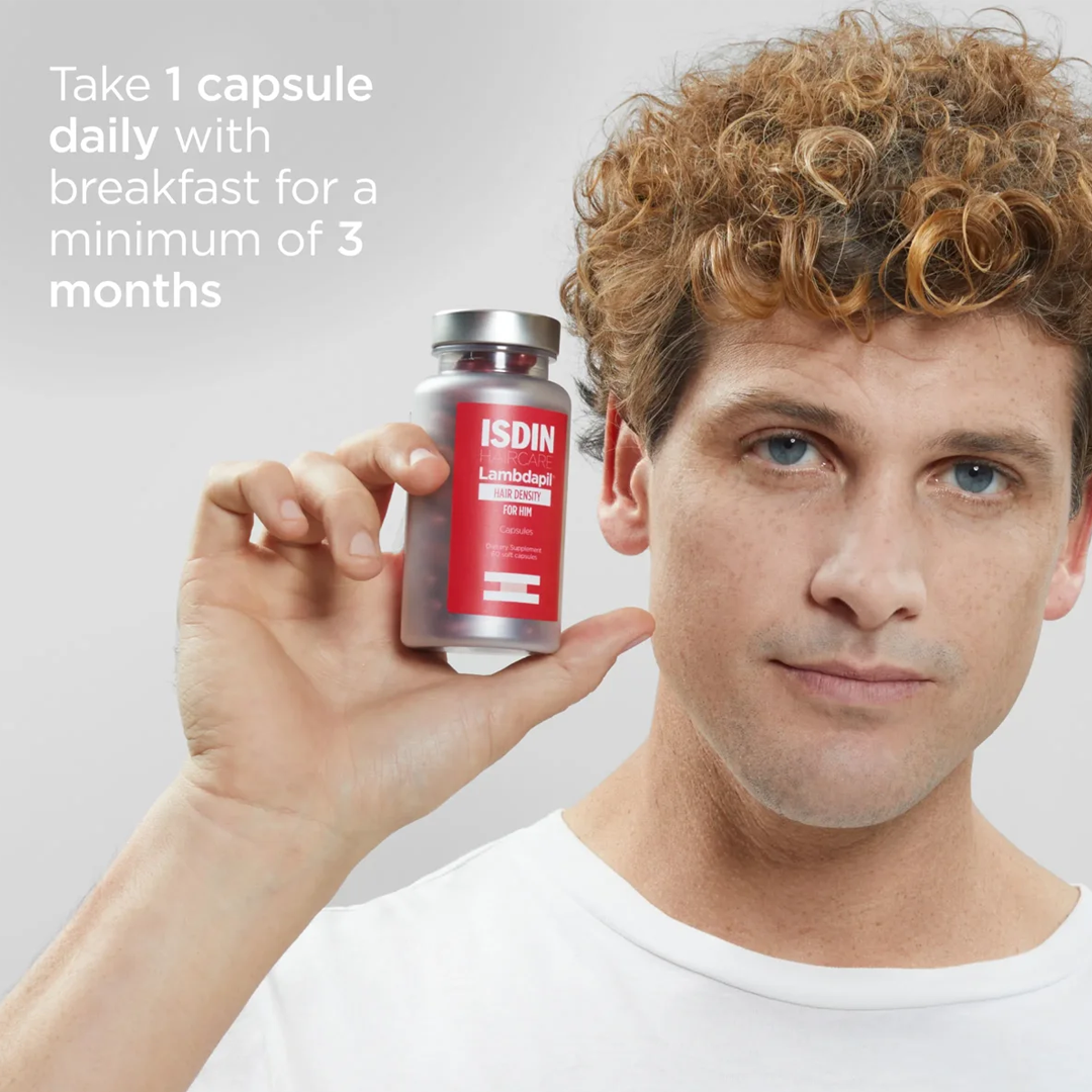 ISDIN Lambdapil Hair Density Capsules For Him