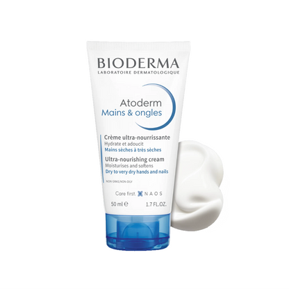 BIODERMA Atoderm Hand &amp; Nail Cream 1.7 Fl.Oz.