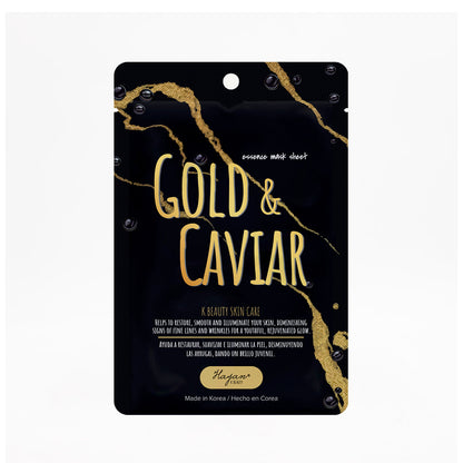 Hayan K Beauty Gold &amp; Caviar Essence Mask Sheet