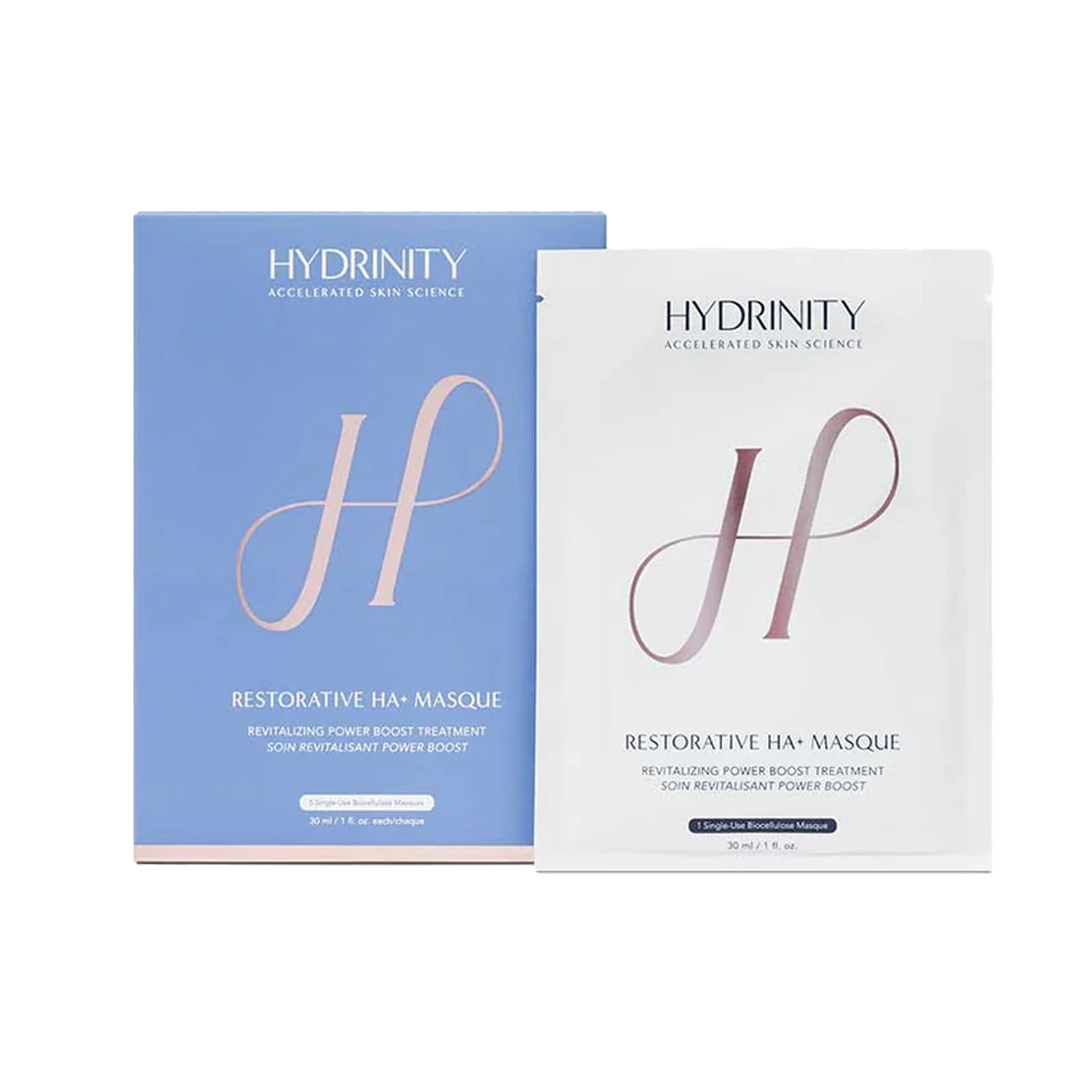 Hydrinity Restorative HA+ Masque (5 Single Use Masques)