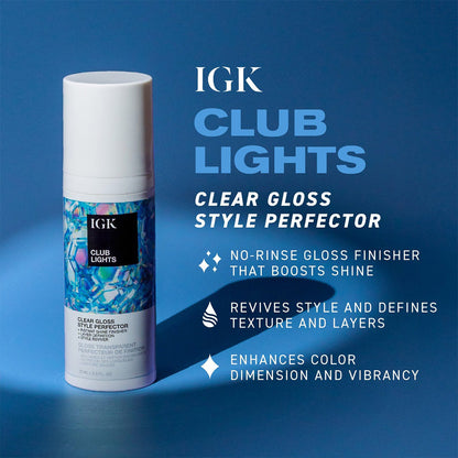 IGK Club Lights Clear Gloss Style Perfector