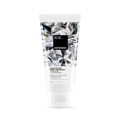 IGK Expensive Glaze Clear Gloss Top Coat (Travel Size)