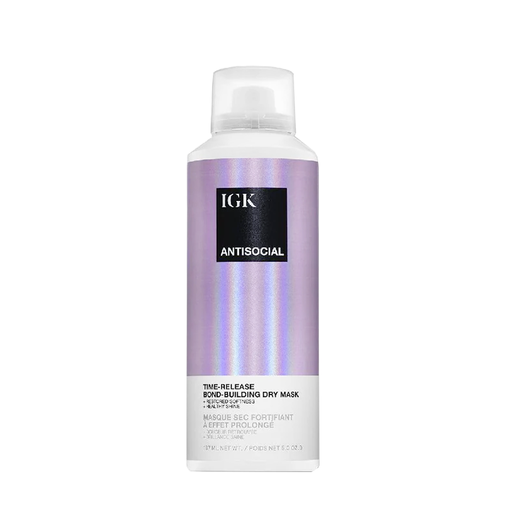 IGK Antisocial Overnight Bond-Building Dry Hair Mask