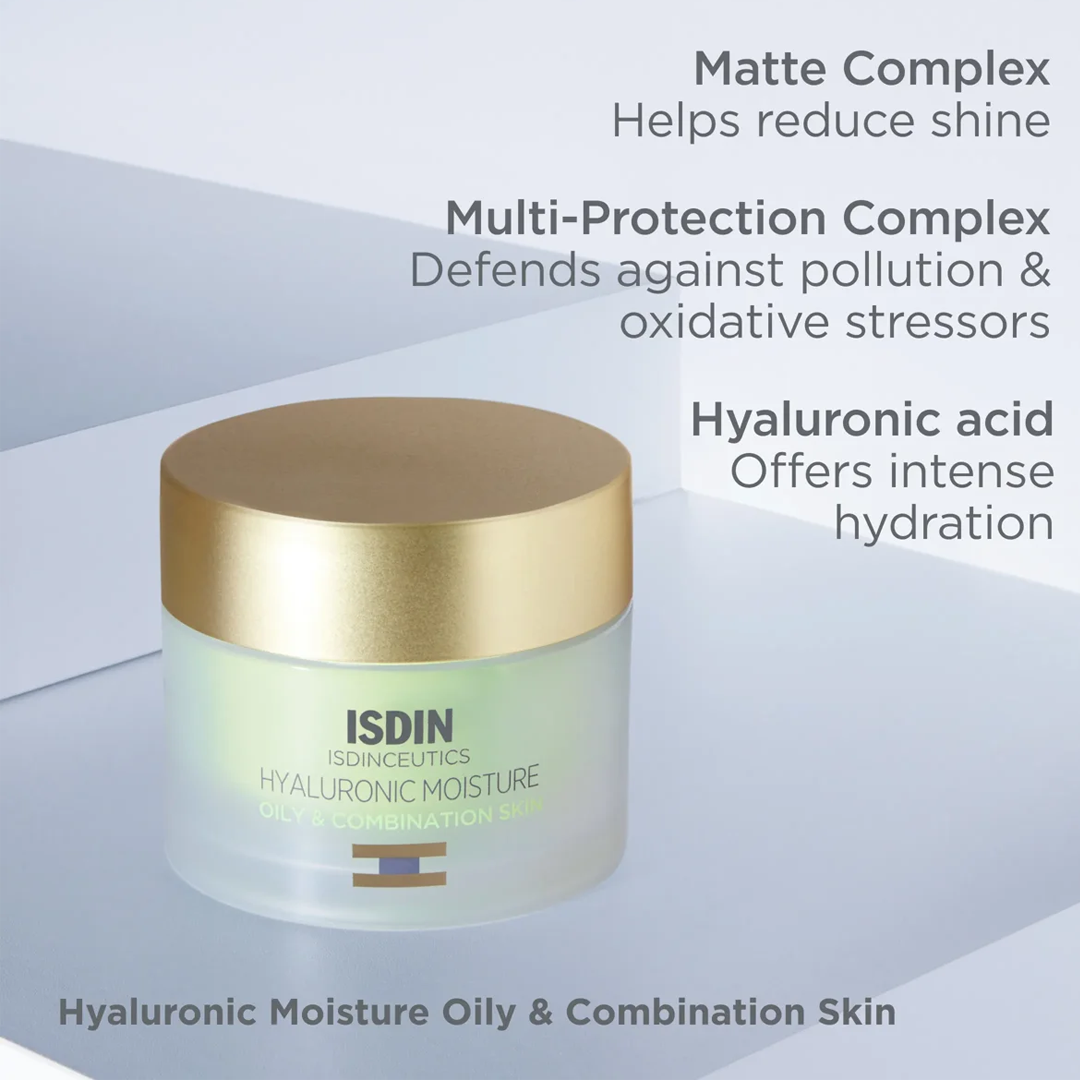 ISDIN ISDINCEUTICS Hyaluronic Moisture Oily Combination Skin