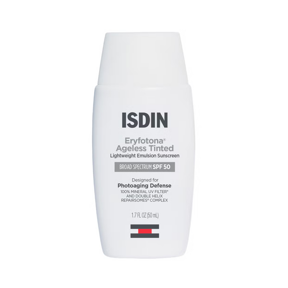 ISDIN Eryfotona Ageless Mineral Broad-Spectrum Tinted Face Sunscreen SPF 50 1.7 oz