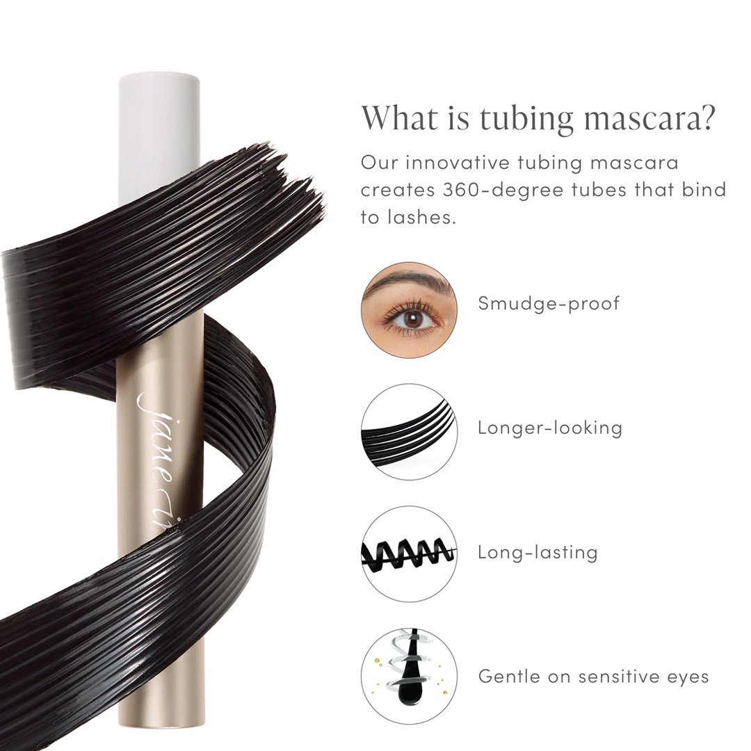 Jane Iredale NEW Lash Fixation Length &amp; Definition Tubing Mascara