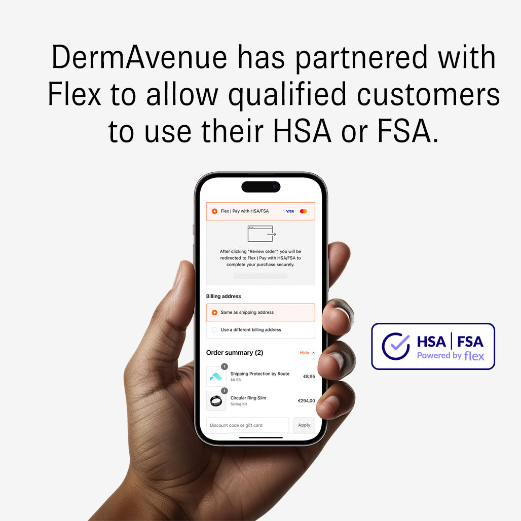 The picture dermavenue.com shows when its homepage is shared