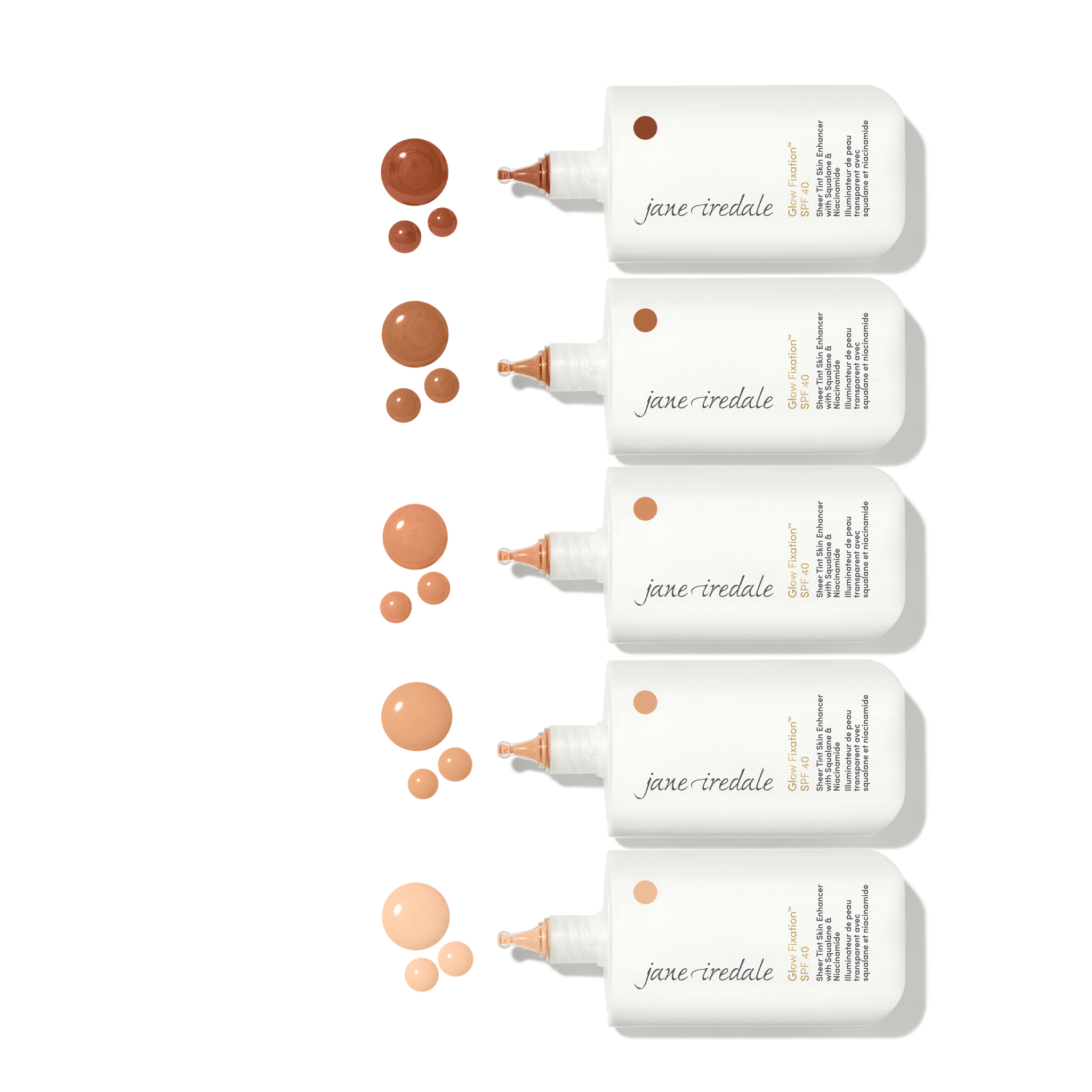 Jane Iredale Glow Fixation SPF 40 Sheer Tint Skin Enhancer