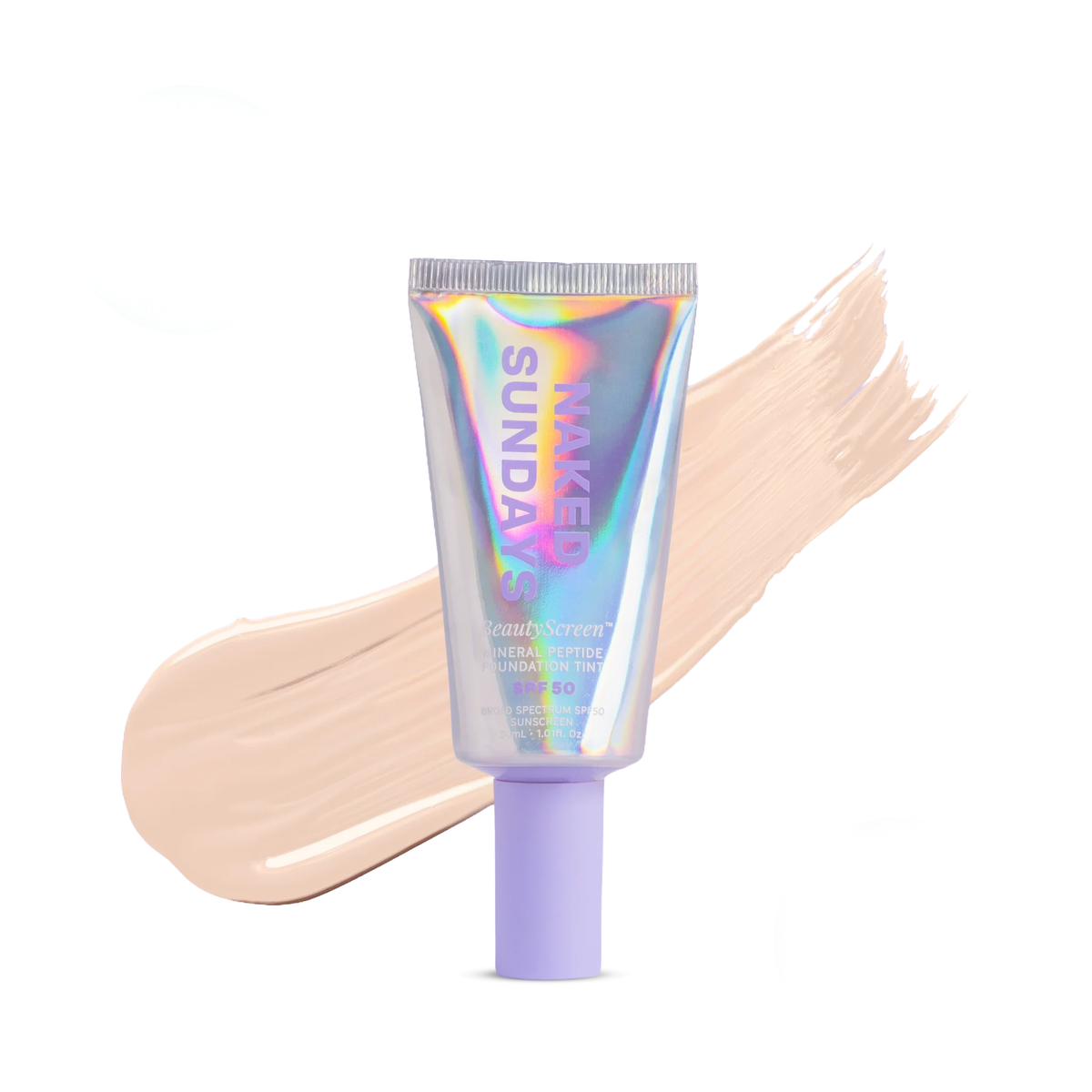 Naked Sundays Beautyscreen Peptide Foundation Tint SPF50 (30mL)