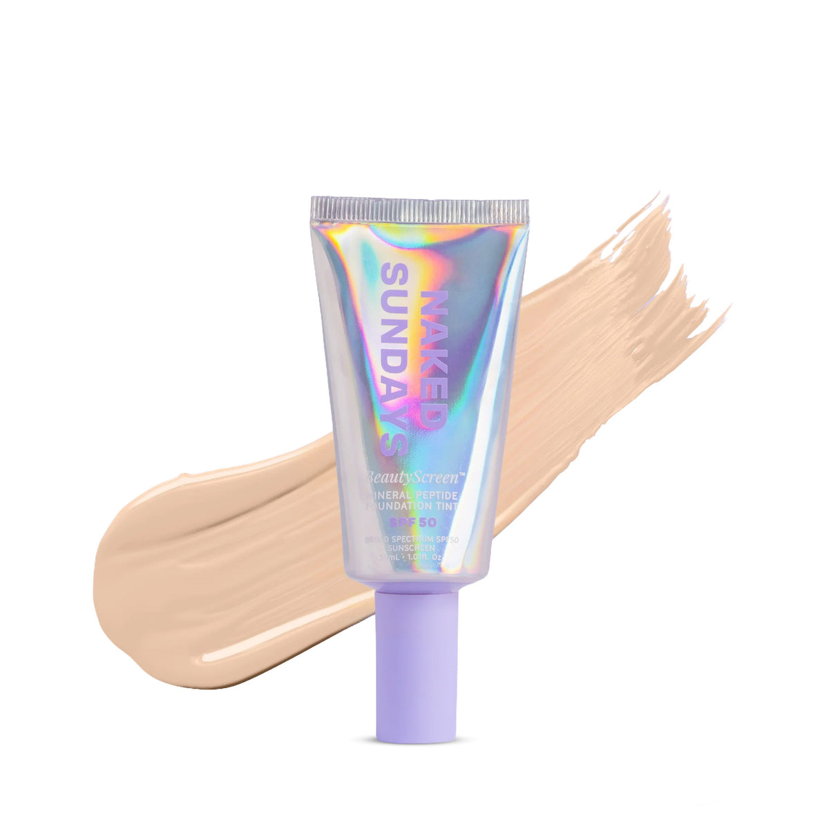 Naked Sundays Beautyscreen Peptide Foundation Tint SPF50 (30mL)