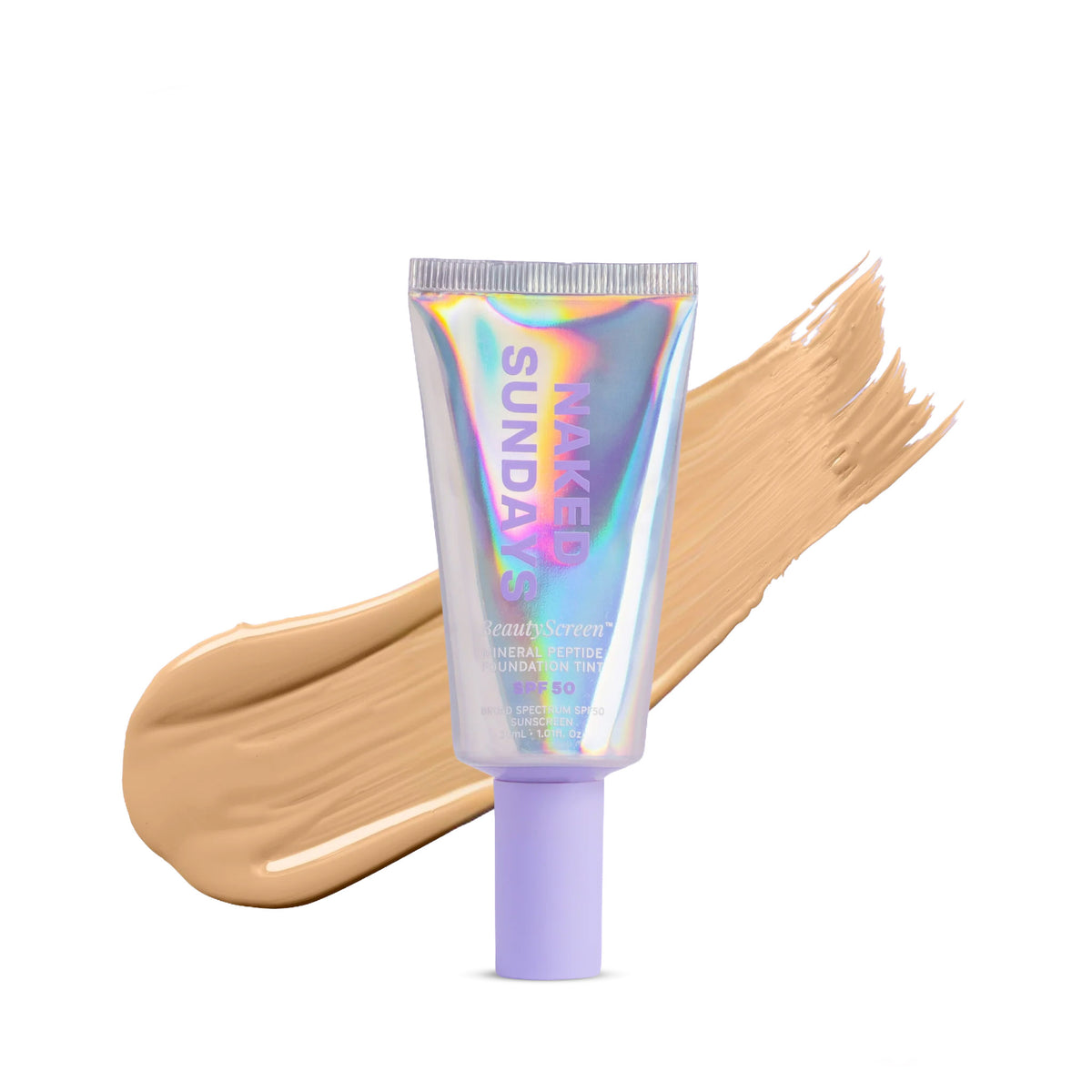 Naked Sundays Beautyscreen Peptide Foundation Tint SPF50 (30mL)
