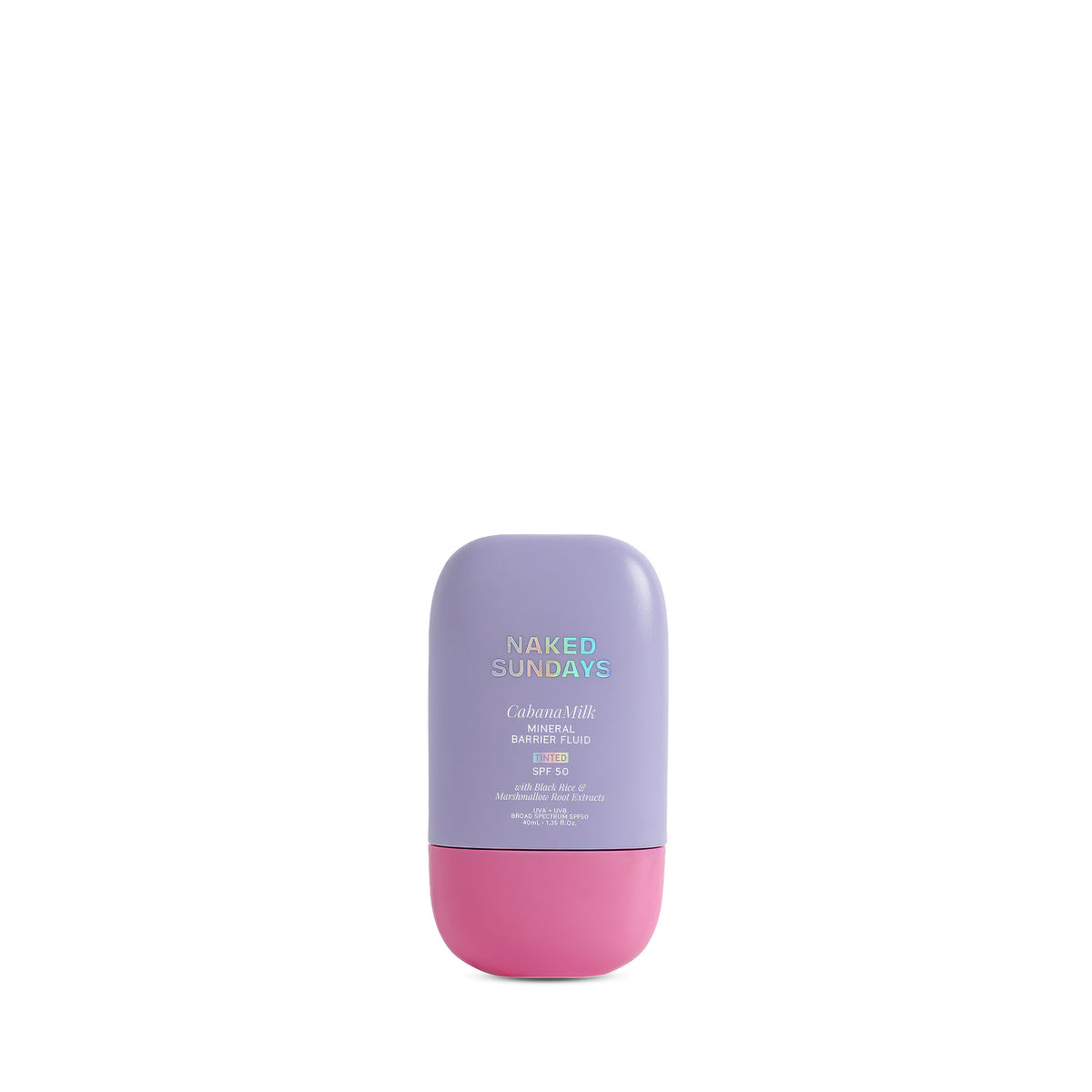 Naked Sundays Cabanamilk Mineral Barrier Fluid SPF50 - Tinted (40mL)