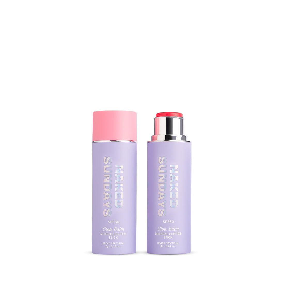 Naked Sundays Glowbalm Mineral Peptide Stick SPF50 (8g)
