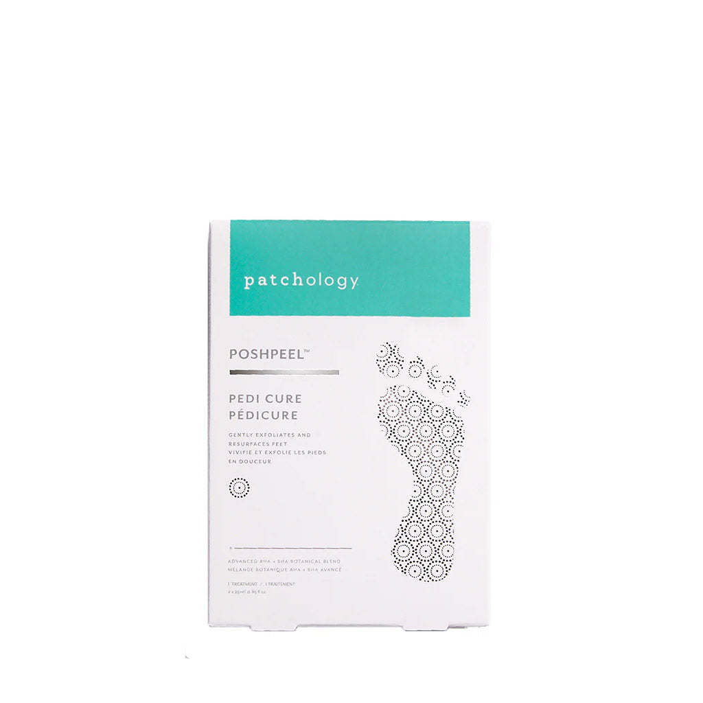 Patchology PoshPeel XL Pedi Cure Foot Treatment Peel
