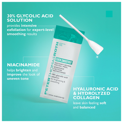 Peter Thomas Roth Even Smoother Instant Reveal Facial Peel (8-pack)