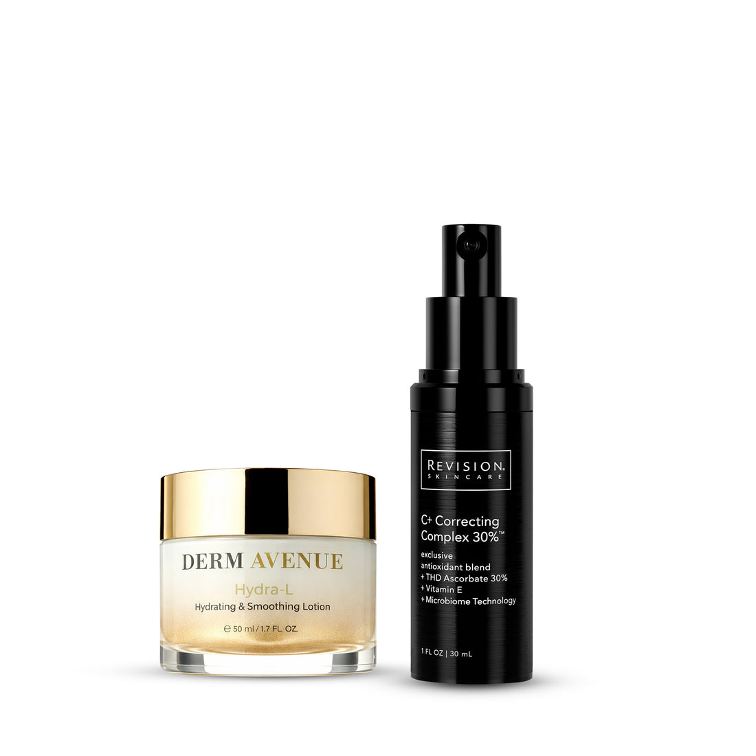 Revision Skincare C+ Correcting Complex + Dermavenue Hydra-L