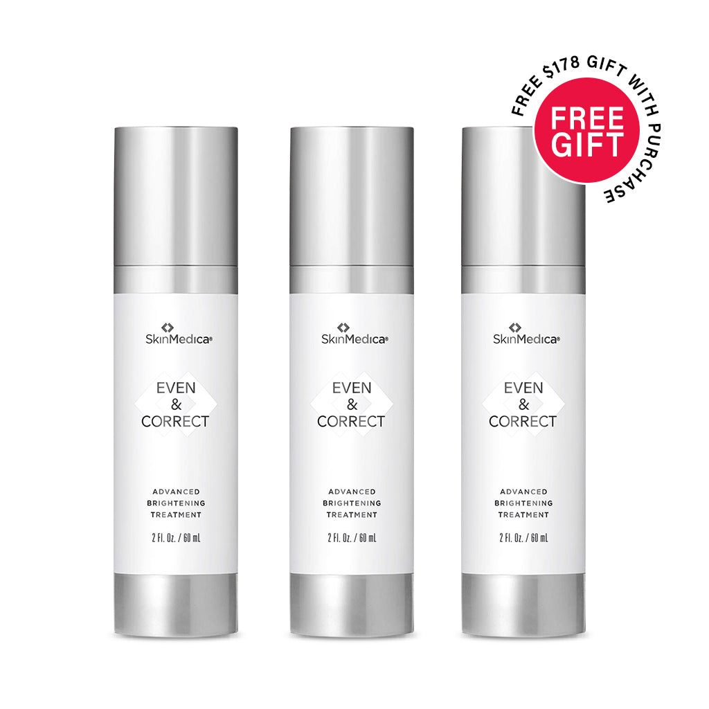 SkinMedica Even &amp; Correct Advanced Brightening Treatment Bundle