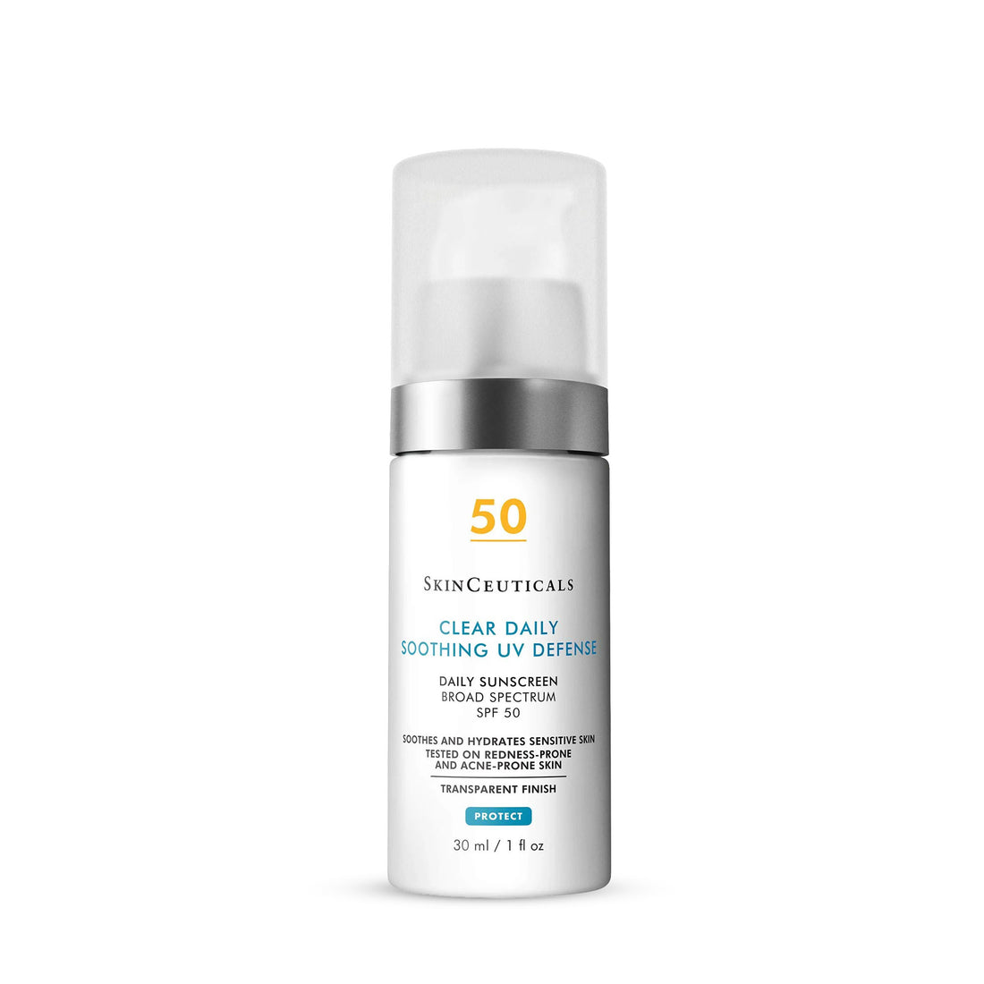 SkinCeuticals Clear Daily Soothing UV Defense Sunscreen SPF 50 (1oz)