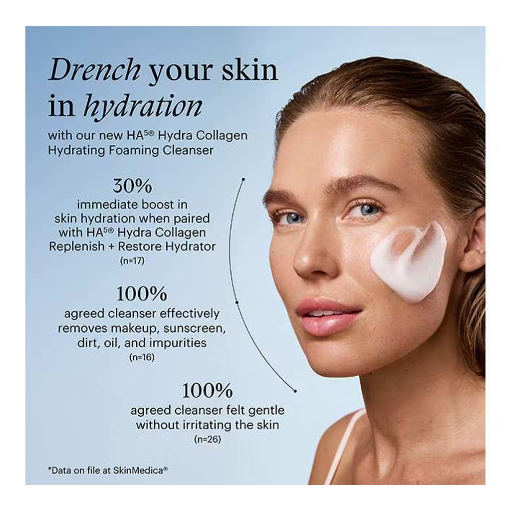 SkinMedica HA5 Hydra Collagen Hydrating Foaming Cleanser